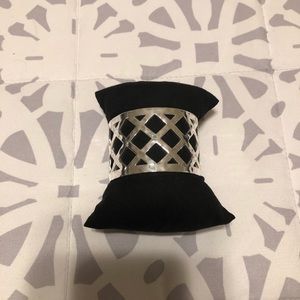 Silver cuff bracelet